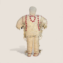 Load image into Gallery viewer, Early Plains Beaded Hide Male Doll