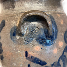 Load image into Gallery viewer, Stamped Solomon Bell/Strasburg VA Stoneware Jar