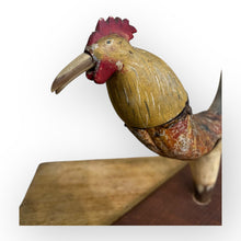 Load image into Gallery viewer, Excellent Folk Art Horn Rooster