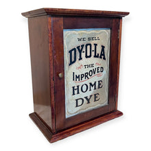Load image into Gallery viewer, Dy-O-La Improved Home Dyes Cabinet