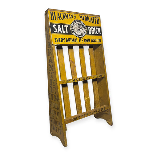 Blackman’s Medicated Salt Brick Display Rack