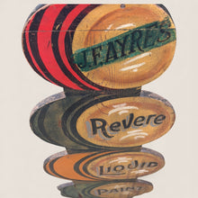 Load image into Gallery viewer, Rare 19th Century Polychrome Paint Decorated Paint Trade Sign