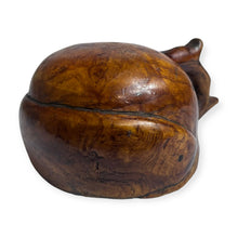 Load image into Gallery viewer, Rare Burl Canoe Cup With Relief Carved Fish