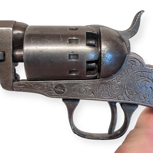 Rare Circa 1860 Engraved London Pistol Company .31 Revolver