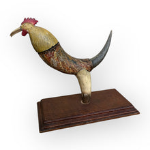 Load image into Gallery viewer, Excellent Folk Art Horn Rooster