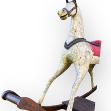 Load image into Gallery viewer, Superb Six Foot 19th Century Rocking Horse