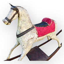 Load image into Gallery viewer, Superb Six Foot 19th Century Rocking Horse