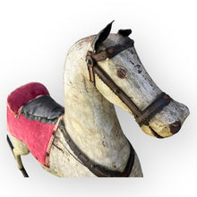 Load image into Gallery viewer, Superb Six Foot 19th Century Rocking Horse