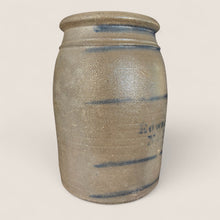 Load image into Gallery viewer, Pittsburgh PA Advertising Stoneware Jar (Edward Heazelton/No18 Diamond)