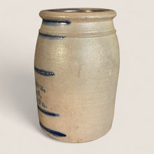 Load image into Gallery viewer, Pittsburgh PA Advertising Stoneware Jar (Edward Heazelton/No18 Diamond)