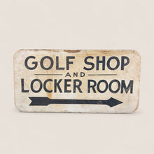 Load image into Gallery viewer, 1940s Wooden Golf Sign