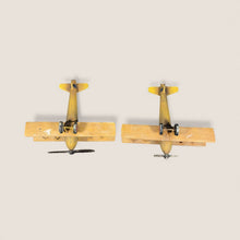 Load image into Gallery viewer, Matched Pair of Folk Art Biplanes, Circa 1920–1940