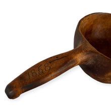 Load image into Gallery viewer, Dated 1858 Burl Scoop