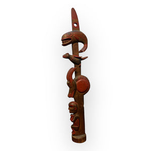 Important Tlingit Model Totem