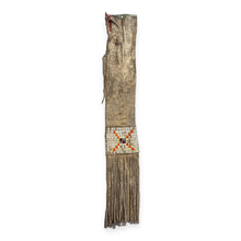 Load image into Gallery viewer, Early Quilled Native American Pipe Bag