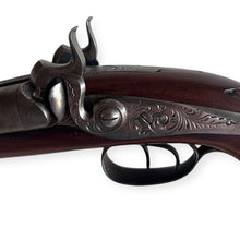 Load image into Gallery viewer, Fine French Officers Double Barrel Pistol (Circa 1840)