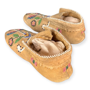 19th C. Crow Moccasins