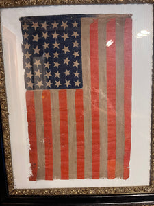 Scarce 40 Star Parade Flag (Circa 1889)