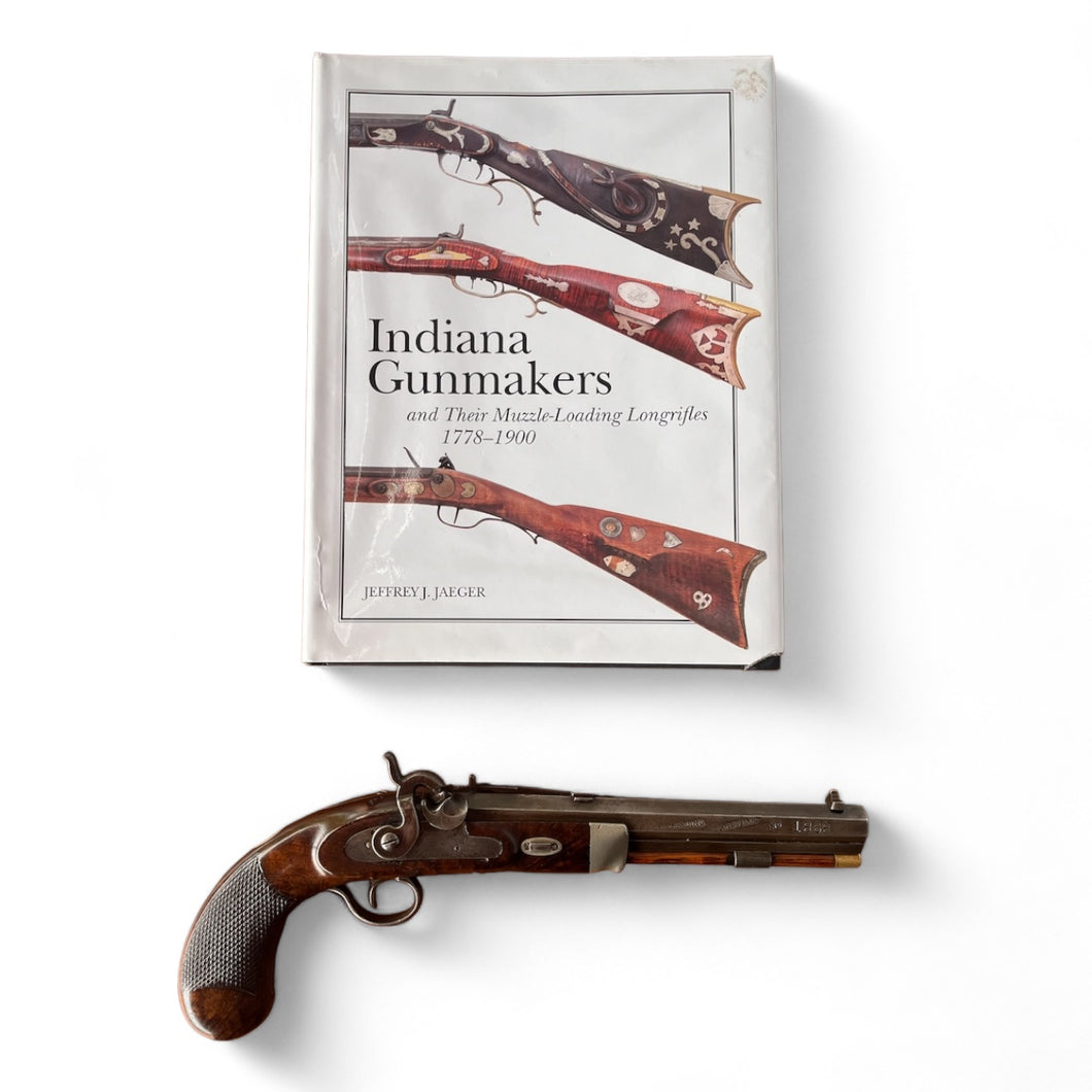 Scarce Dated 1868 Indiana Percussion Pistol (Theodore Willerding)