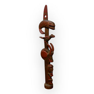 Important Tlingit Model Totem