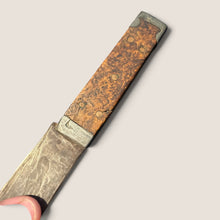 Load image into Gallery viewer, American Ash Burl Bowie Knife