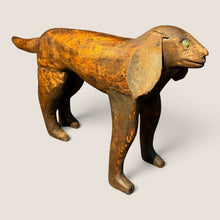 Load image into Gallery viewer, 19th C. Folk Art Dog Carving