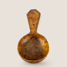 Load image into Gallery viewer, 19th C. Carved Elm Burl Canoe Cup