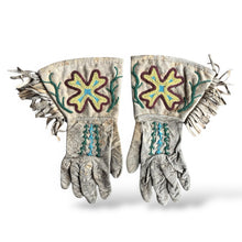 Load image into Gallery viewer, Early Beaded Native American (Plateau) Gaunetlets