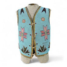 Load image into Gallery viewer, Fine &amp; Rare Beaded Native American Men’s Vest