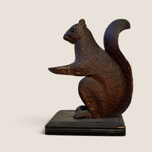 Load image into Gallery viewer, Folk Art Carved Wooden Squirrel