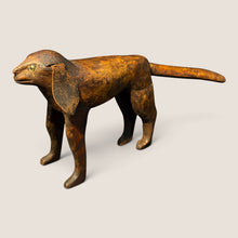 Load image into Gallery viewer, 19th C. Folk Art Dog Carving