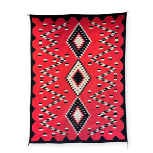 Large Navajo Germantown Weaving