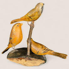 Load image into Gallery viewer, Early 20th C Carved Bird Grouping