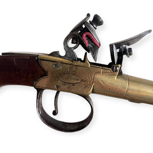 Ryan & Watson Brass Twist Barrel Pistol