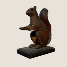 Load image into Gallery viewer, Folk Art Carved Wooden Squirrel