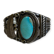 Load image into Gallery viewer, Early Navajo Turquoise Bracelet