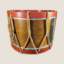 Load image into Gallery viewer, Regimental Painted U.S. Infantry Civil War Drum – A. Rogers, Flushing, Long Island