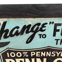 Load image into Gallery viewer, Rare Penn-Guin Motor Oil Sign