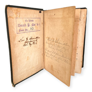 Civil War Book From President Lincoln’s Guard (Private Thos. N Chandler, Company K, 150th PA)