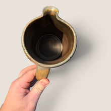 Load image into Gallery viewer, Rare Freehand Decorated 19th C Western Pennsylvania Stoneware Pitcher