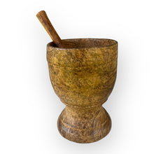 Load image into Gallery viewer, Exceptional 19th C. Ash Burl Mortar &amp; Pestle