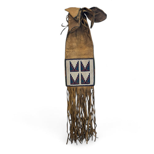 Exceptional Beaded Blackfoot Pipe Bag