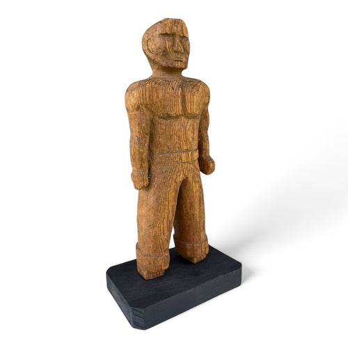 Early Folk Art Carved Figure