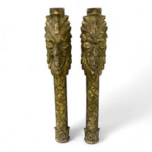 Load image into Gallery viewer, Pair of Cast Iron Architectural Gargoyles