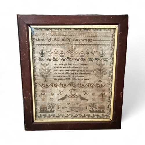 Dated 1833 Needlework Sampler