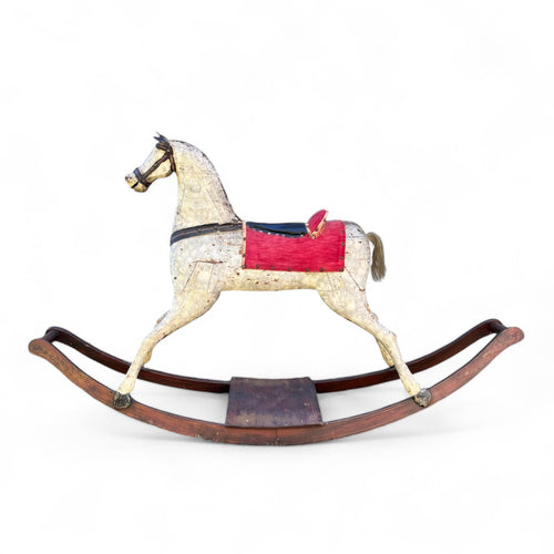 Superb Six Foot 19th Century Rocking Horse