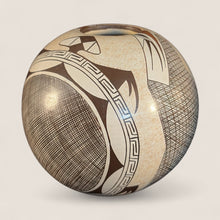 Load image into Gallery viewer, Rare Hopi-Tewa Pottery Seed Vase (Sylvia Naha, 1951-1999)