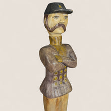Load image into Gallery viewer, Folk Art Carved Civil War Soldier