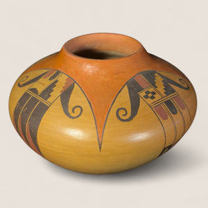 Exceptional Hopi-Tewa Small Pottery Vase (Camile “Hisi” Nampeyo, 1964 - )