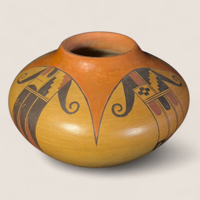 Exceptional Hopi-Tewa Small Pottery Vase (Camile “Hisi” Nampeyo, 1964 - )